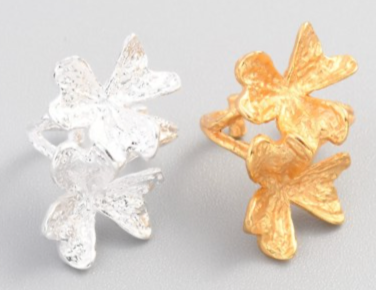 *New* Flower Safety Ring in Silver or Gold