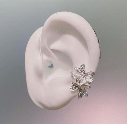 *New* Flower Safety Ring in Silver or Gold