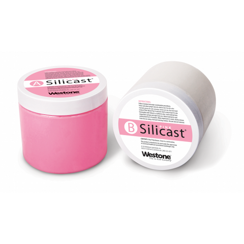 Pink Silicast 525-gram tubs
