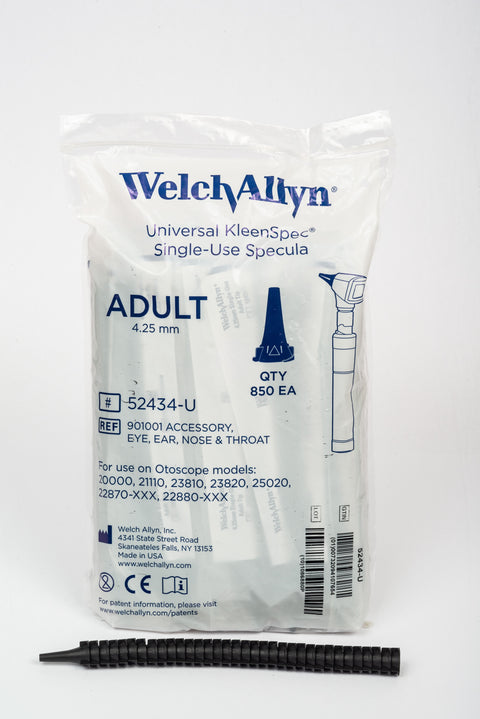 Welch Allyn KleenSpec Disposable Specula, 4.25 mm, 850/PK