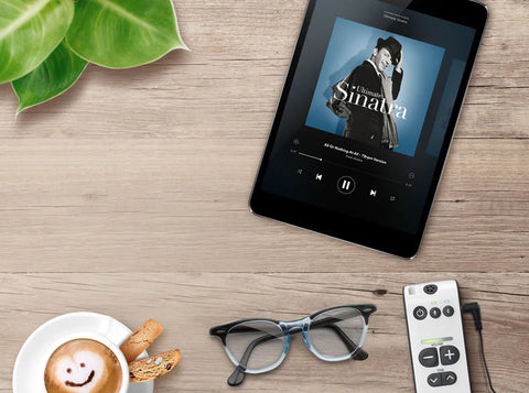 Maxi Pro TV Listening System | incl. Earbuds with Mic